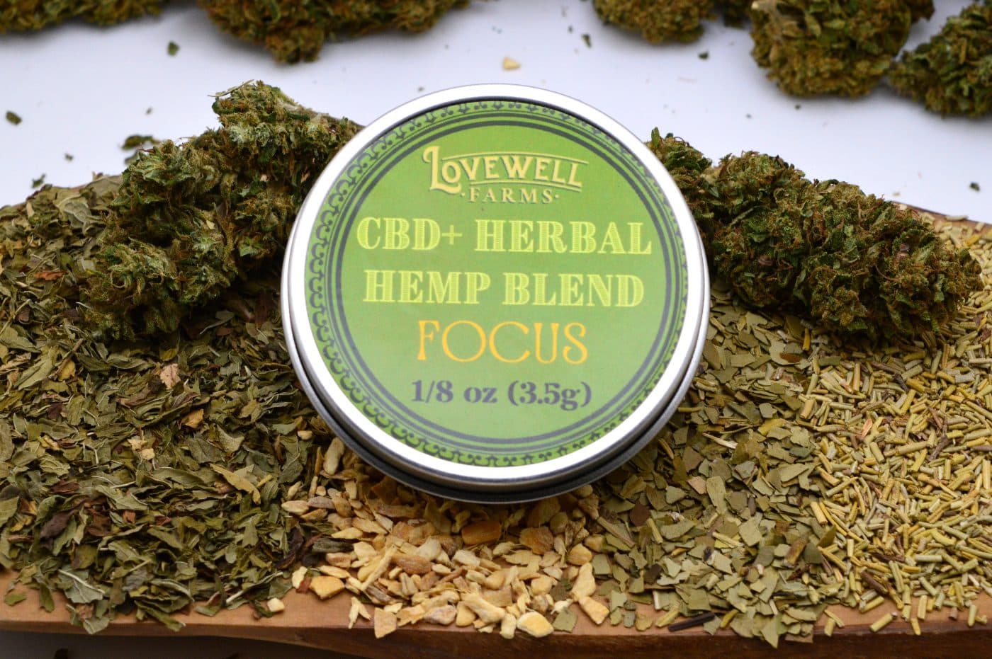 CBD+ Focus Herbal Hemp Blend