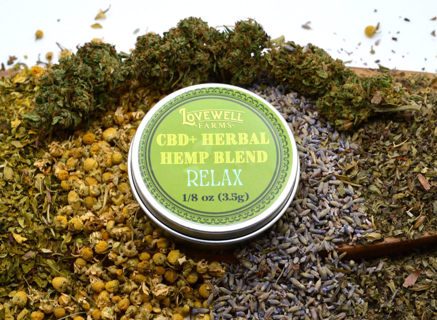 CBD+ Relax Herbal Hemp Blend